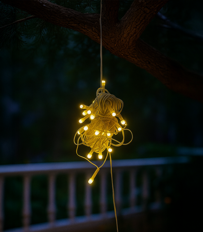 Warm White LED Fairy Lights for Home, Garden & Festive Decoration