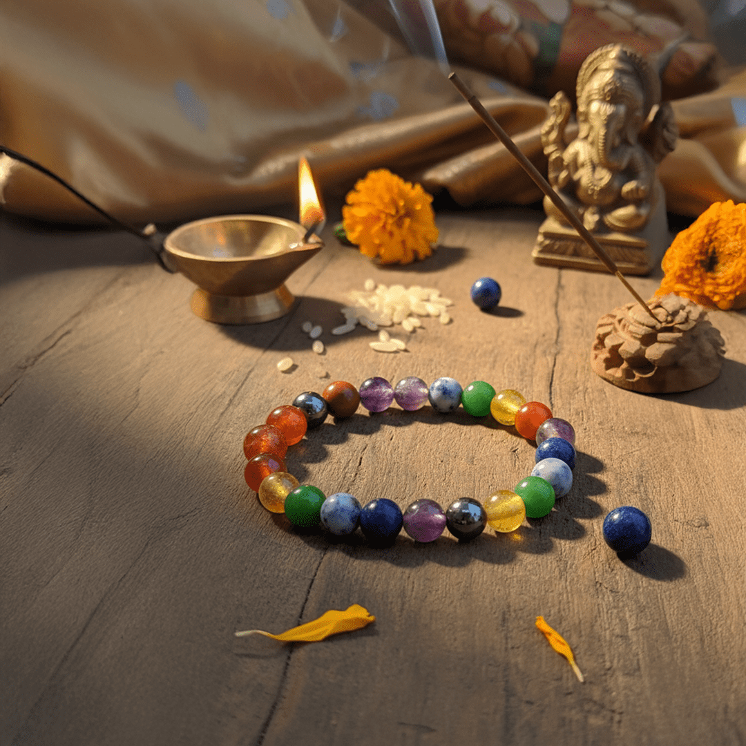7 Chakra Healing Bracelet - Image 3