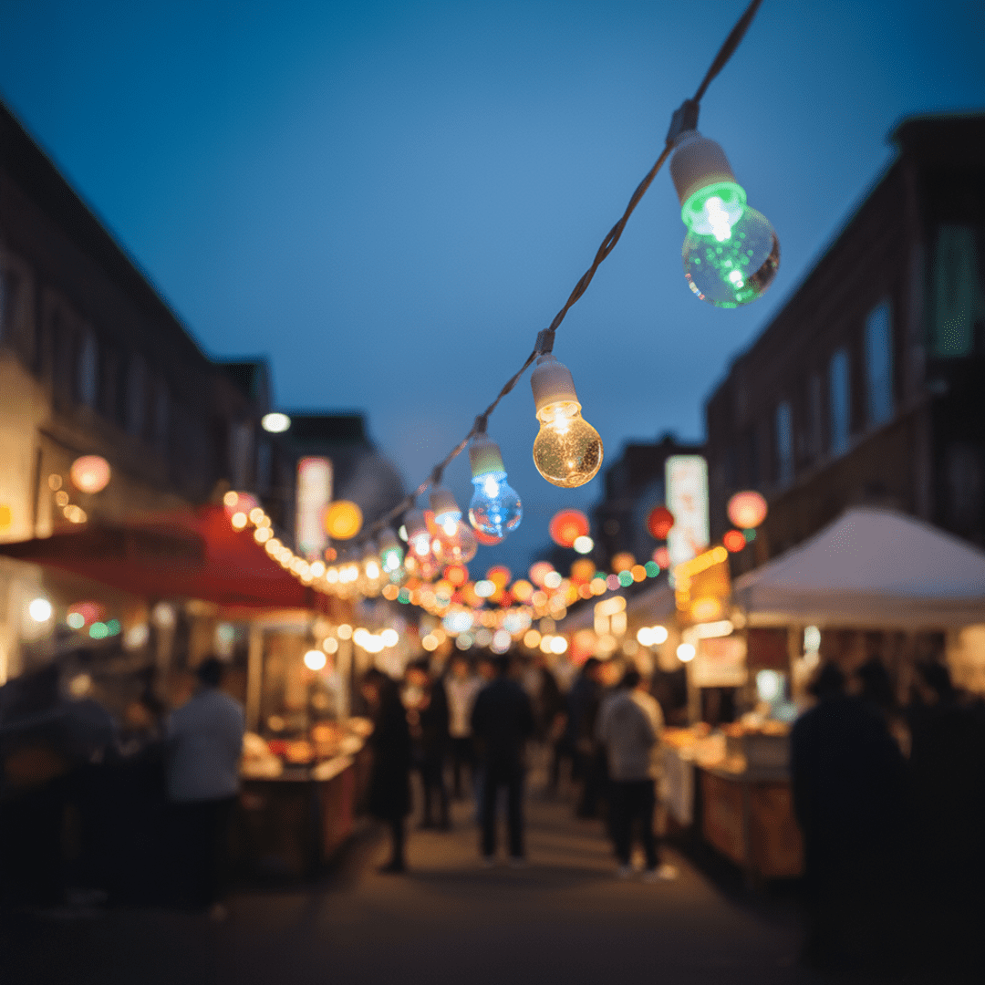 LED Globe String Lights for Home, Garden & Outdoor Decoration | Warm White Decorative Fairy Lights - Image 7