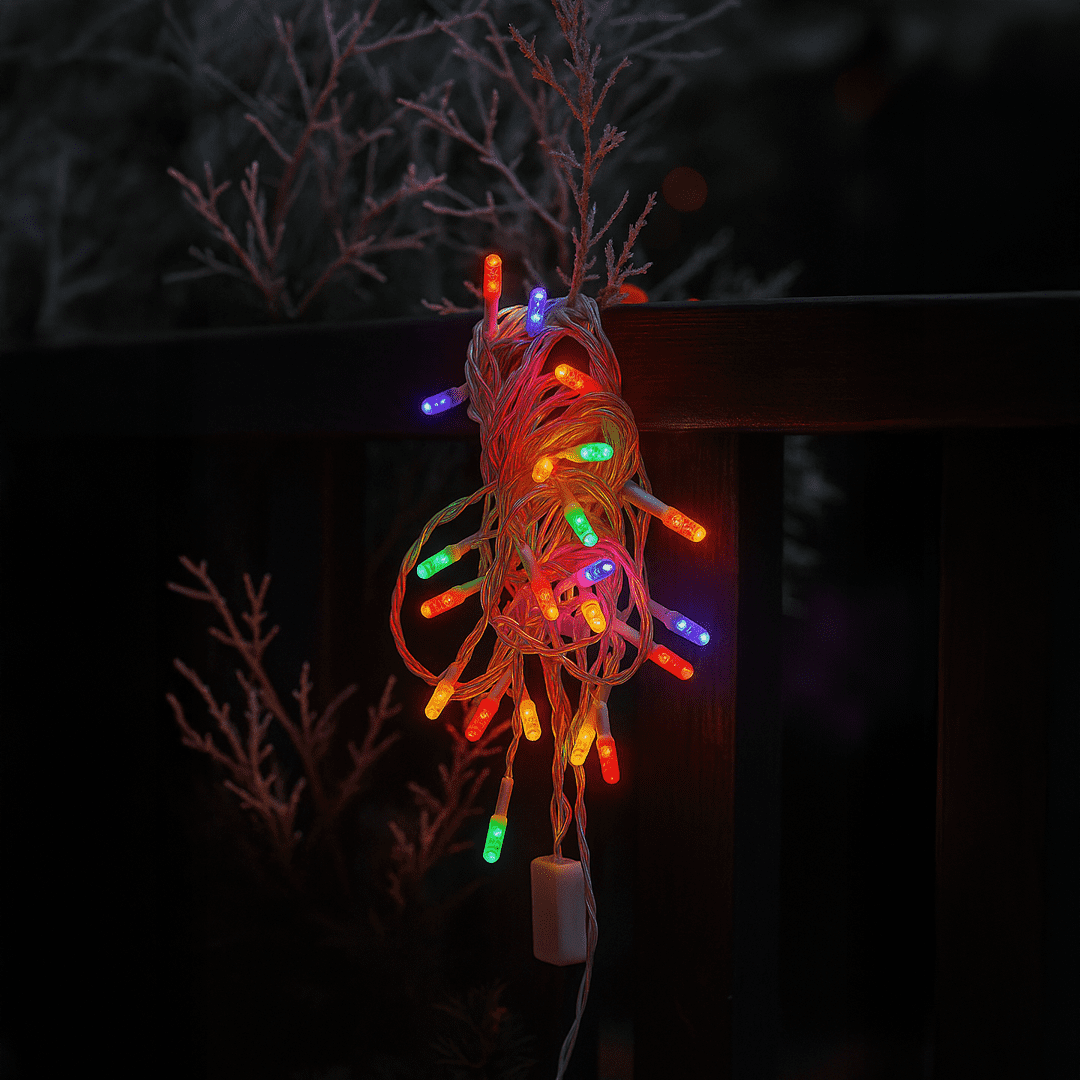 Multicolor LED String Lights for Home, Festival & Outdoor Decoration