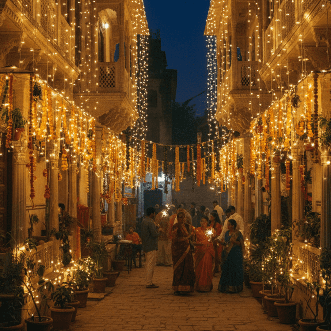 Warm White LED Fairy Lights for Home, Garden & Festive Decoration - Image 2