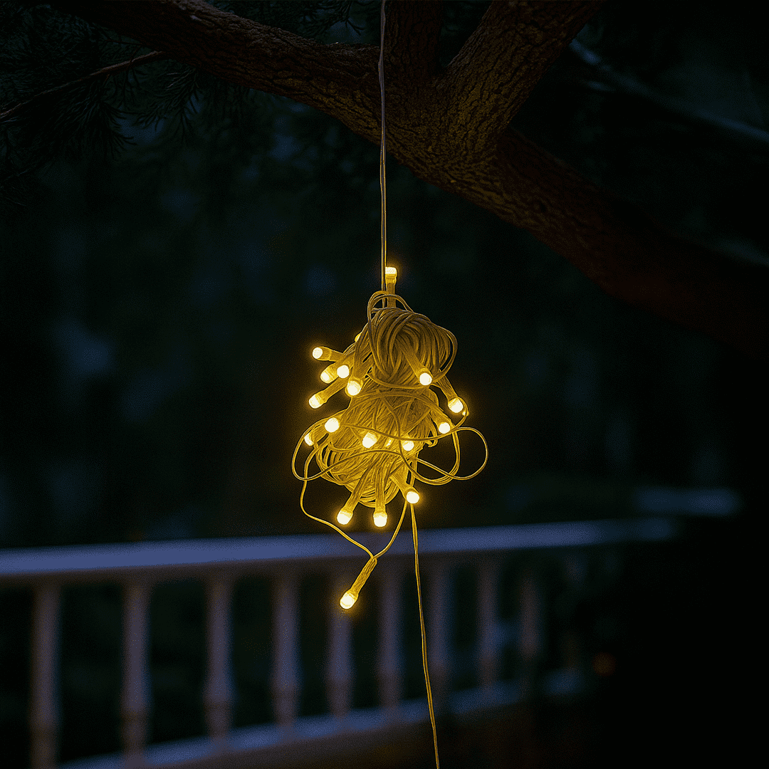 Warm White LED Fairy Lights for Home, Garden & Festive Decoration